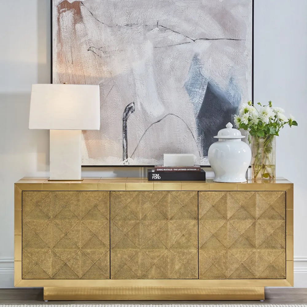 Athena Brass Buffet | Art Deco Furniture
