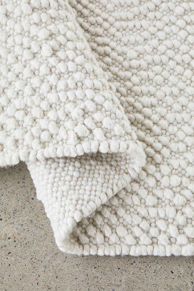 Rug Culture Boucle Rug - White