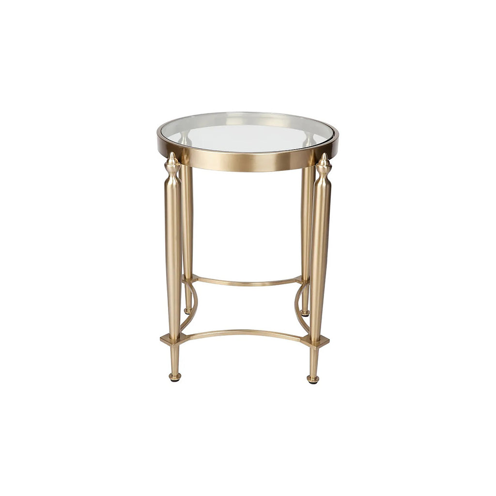 Jacques Gold Side Table 