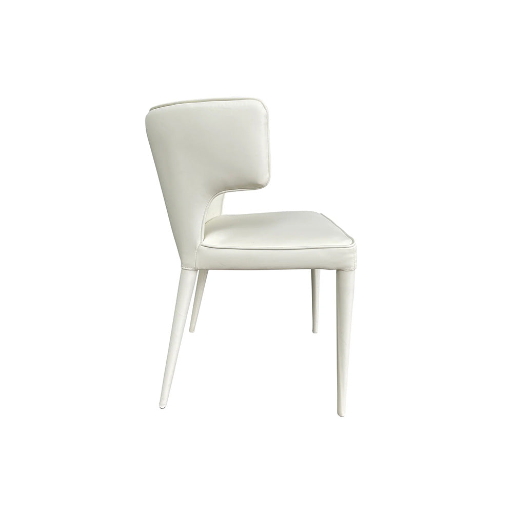 Portofino Dining Chair - Cream | White Dining Chairs