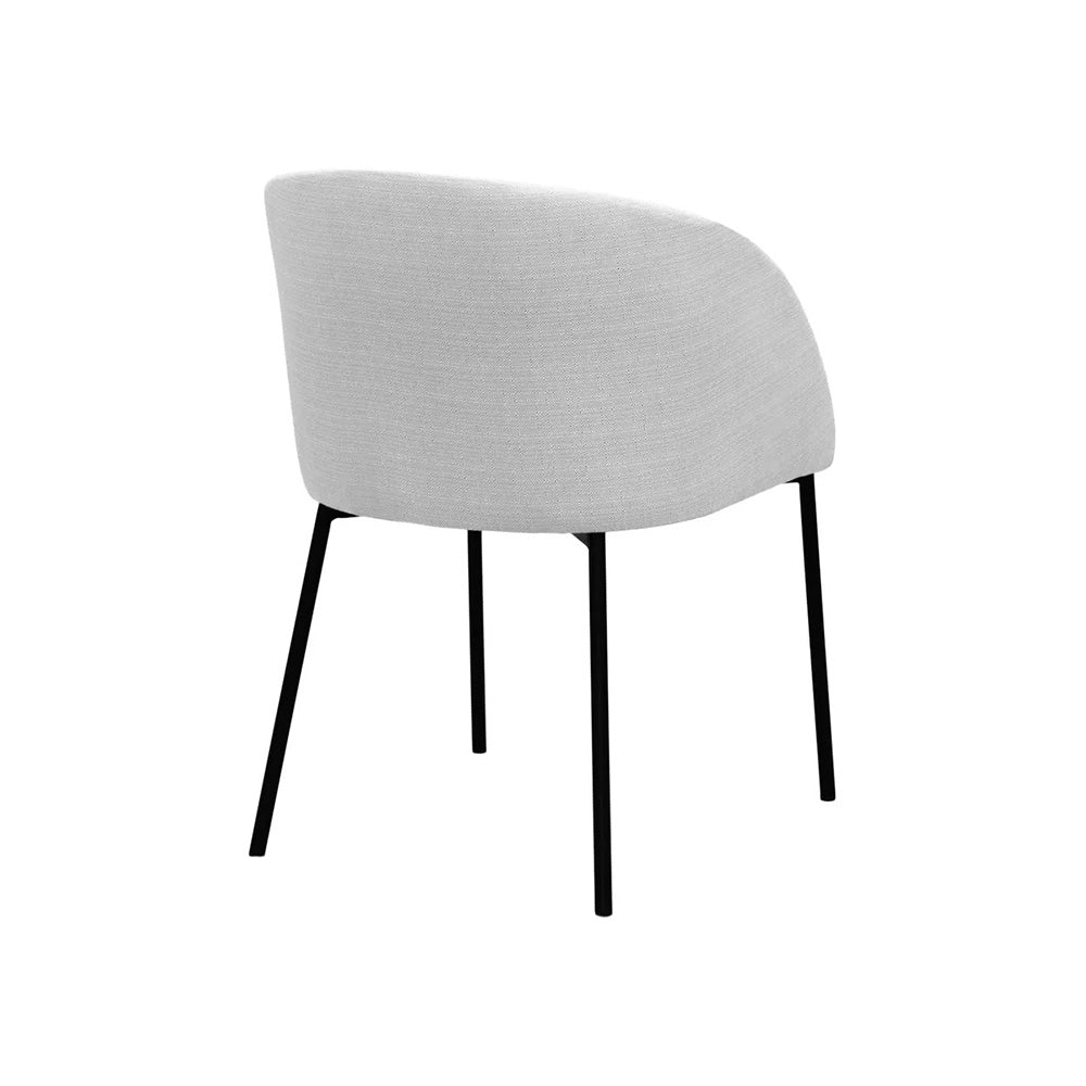 Yates Dining Chair - Natural | White Dining Chairs