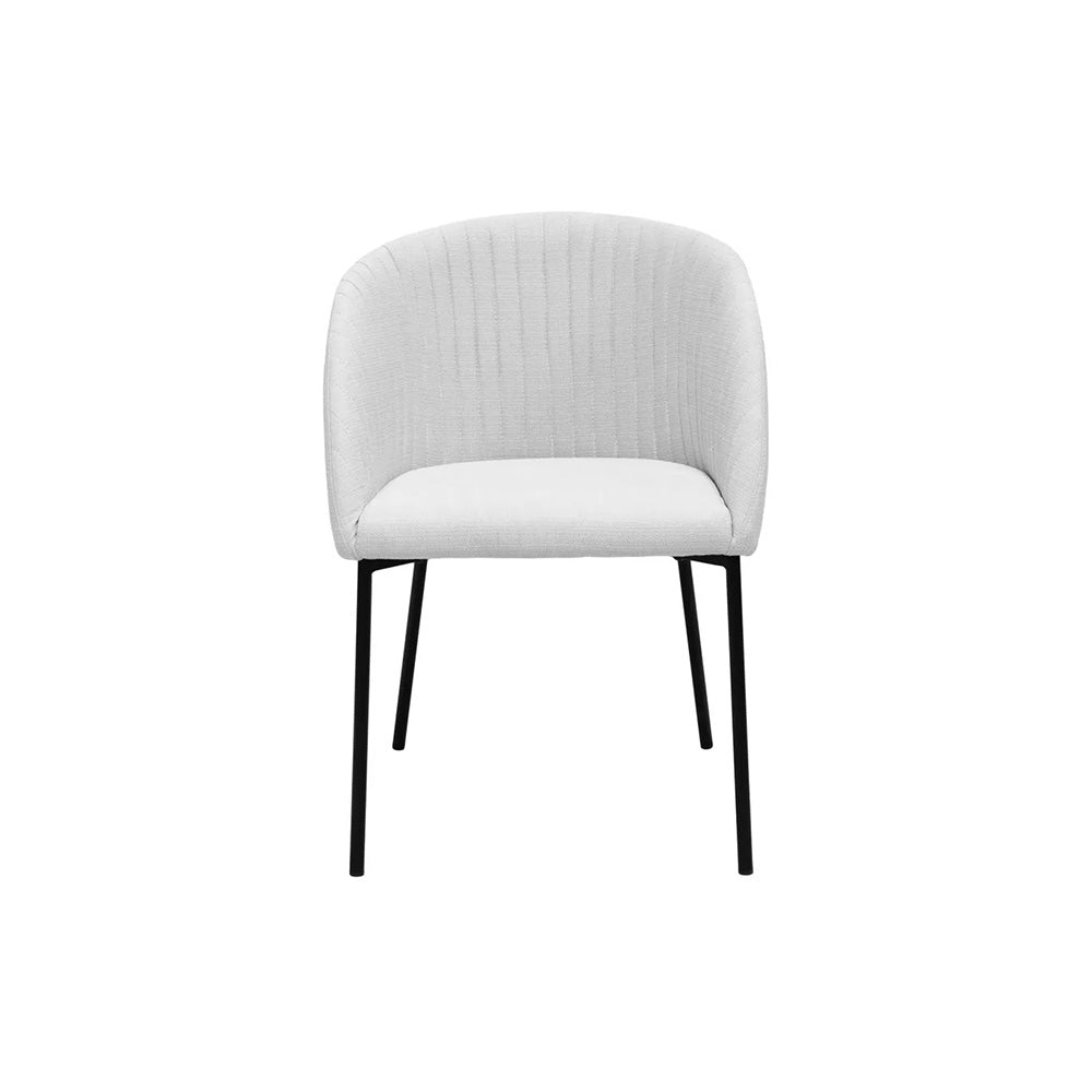 Yates Dining Chair - Natural | White Dining Chairs