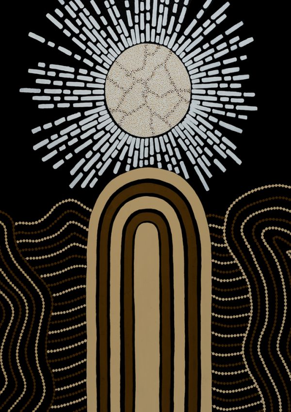 Rise Aboriginal Abstract Art