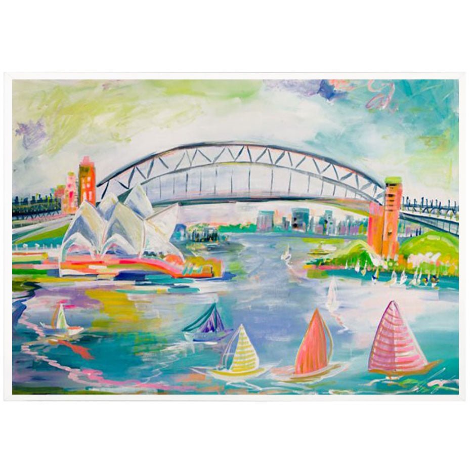 A Day in Sydney Abstract Wall Art Attica House