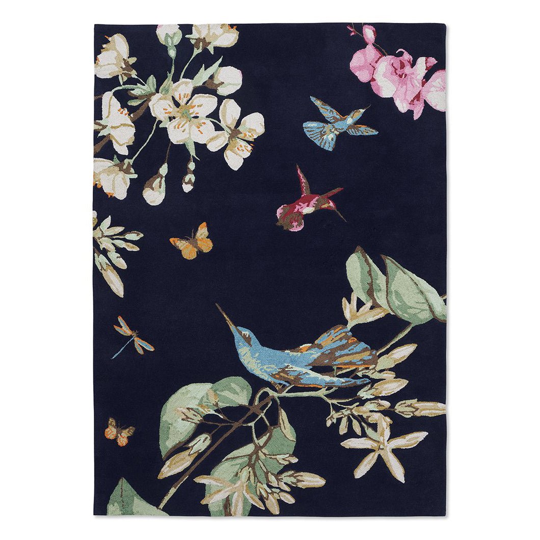 Elegant Hummingbird Area Rug NCU0HTT127
