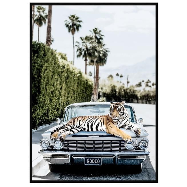 Rodeo Tiger Fashion Art | Animal Prints