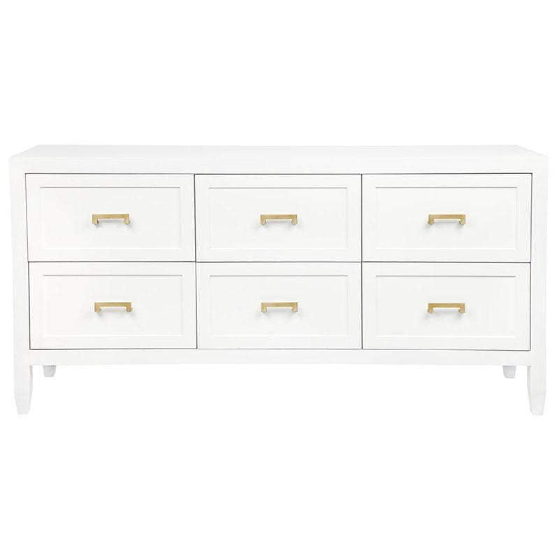 Sorrento White Chest of Drawers | White Buffet
