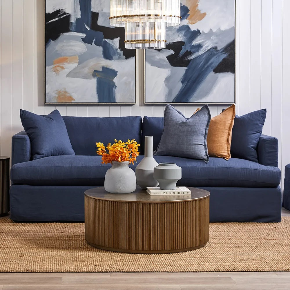 Burleigh Linen Slip Sofa | Luxury Sofas Australia