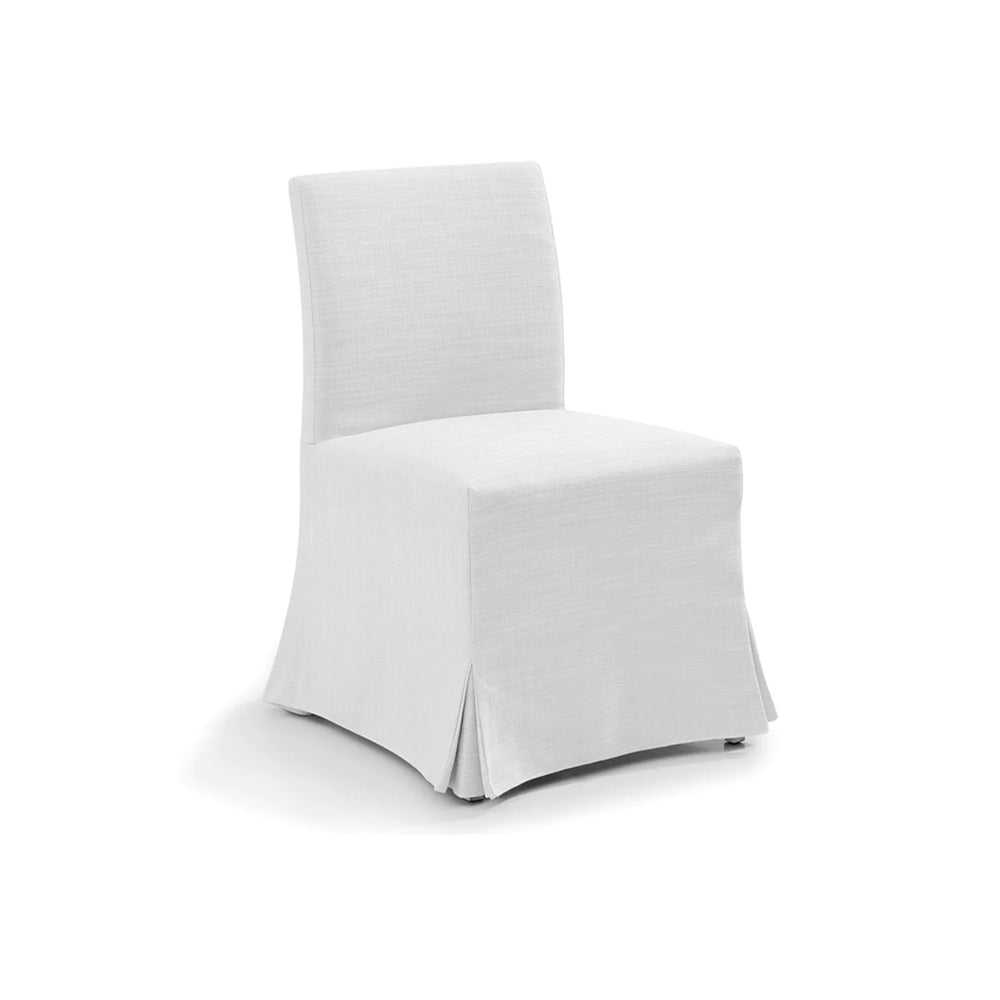 Brighton Hamptons Dining Chair - White Linen