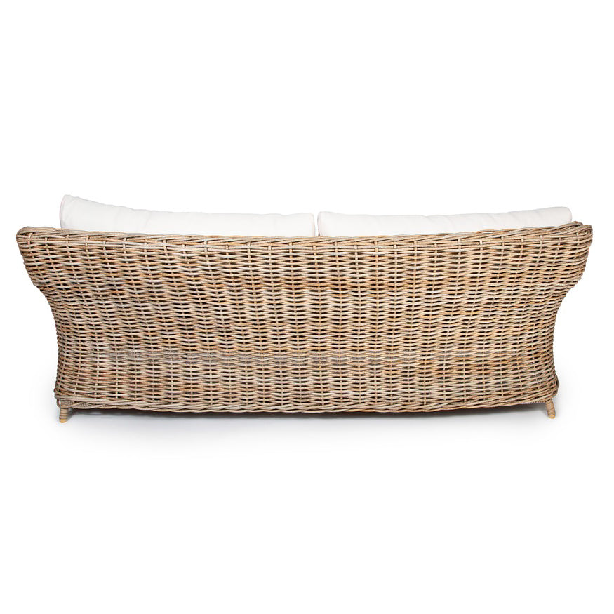 Harrison 2.5 Seater Sofa- Natural | Hamptons Style Outdoor Furniture