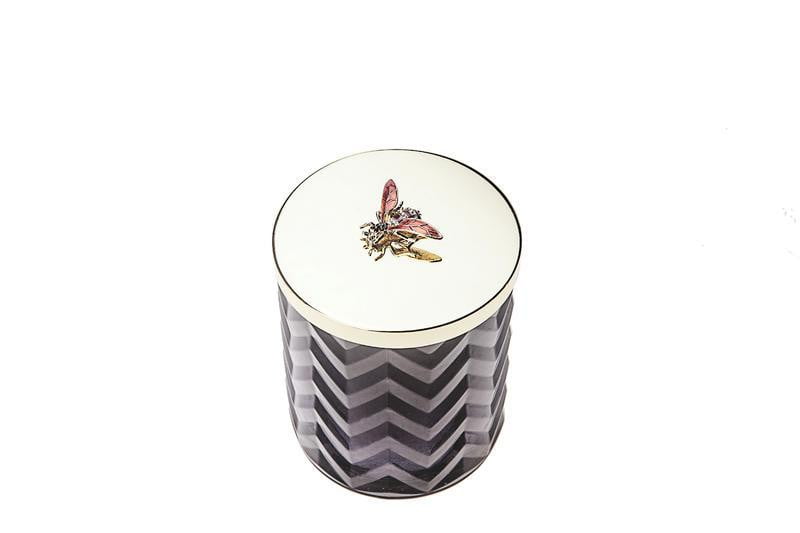 Limited edition herringbone Cote Noire Candle | Attica Luxury Furniture Sydney