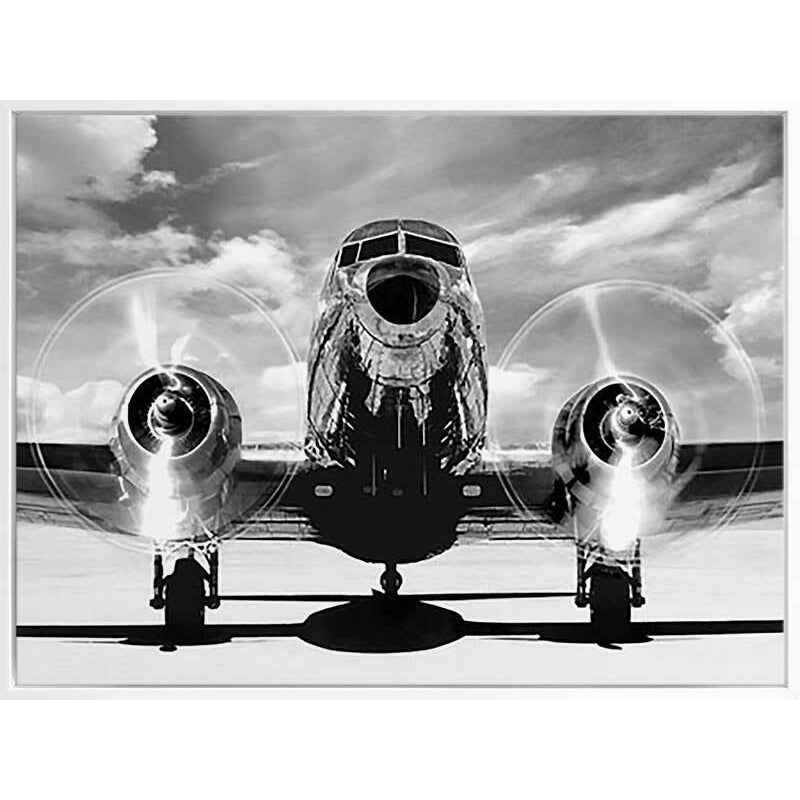 Ready For Take off Vintage Wall Art