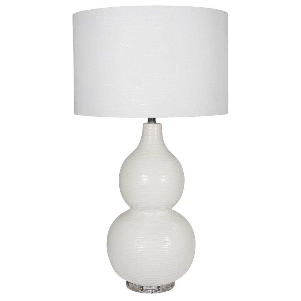 Lisbon White Table Lamp