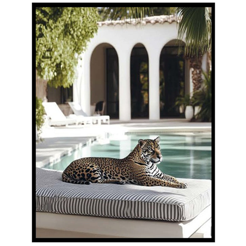 Poolside Majesty Wall Art