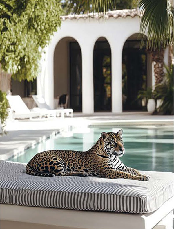 Poolside Majesty Wall Art