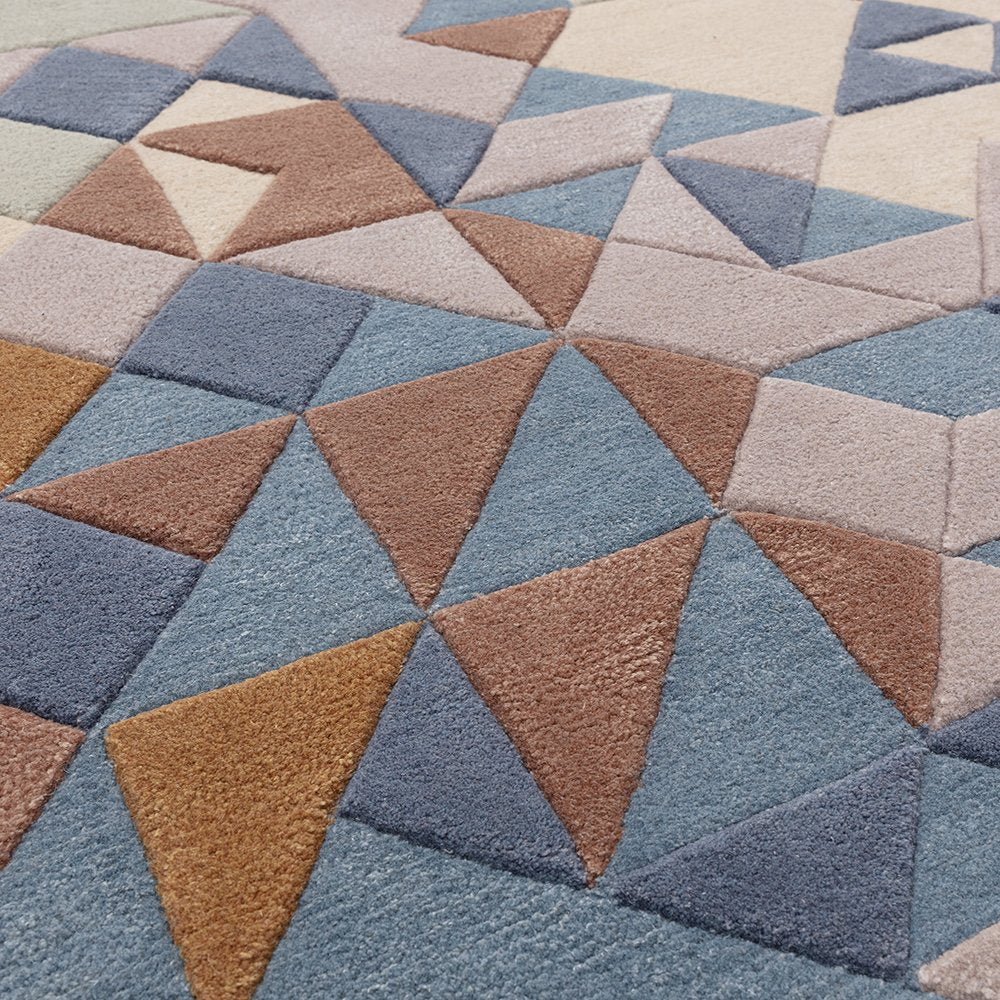 Enigma Rug Asiatic Enigma Blue Rug – Attica House