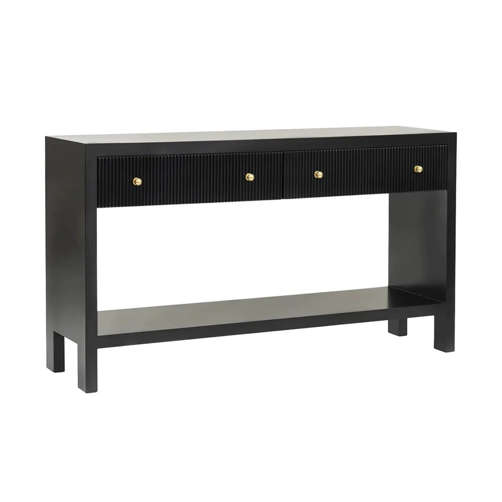 Adele Black Console Table | Modern Furniture