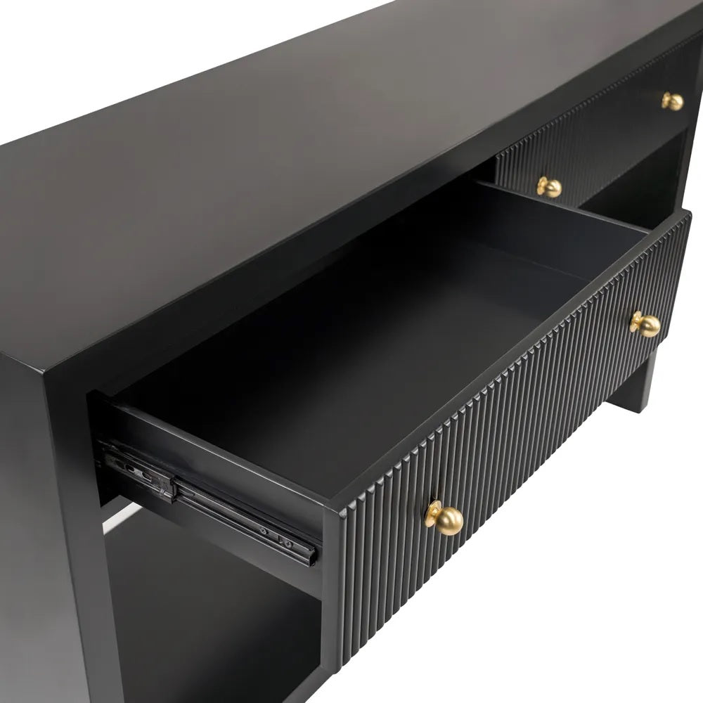 Adele Black Console Table | Modern Contemporary Furniture