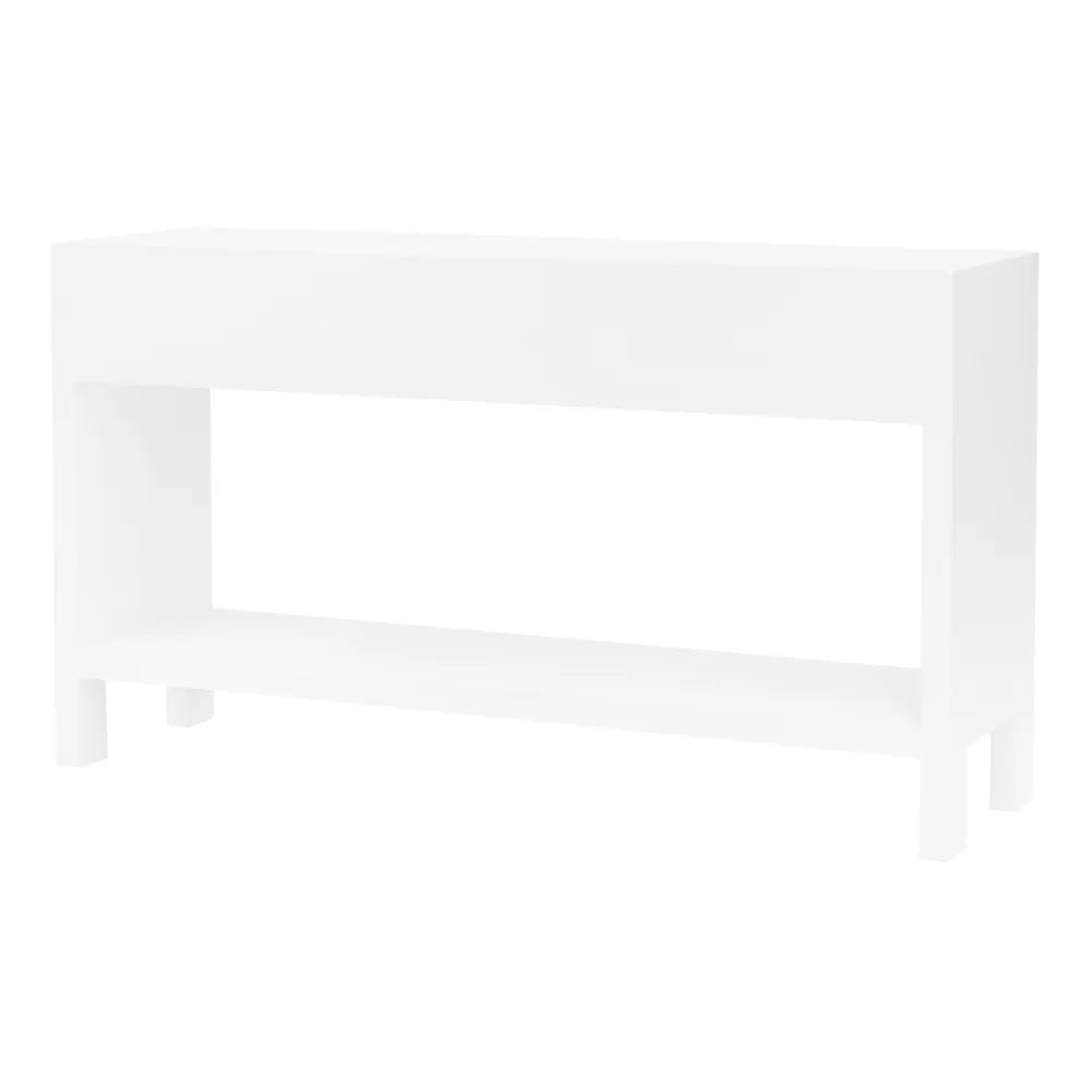 Adele White Console Table | Modern Furniture