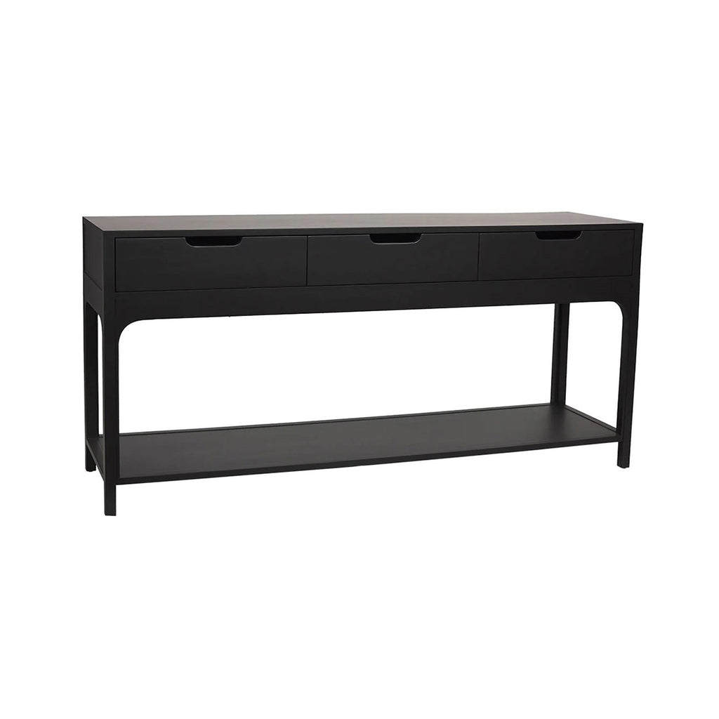 Arco Black Console Table | Large Black Console Table