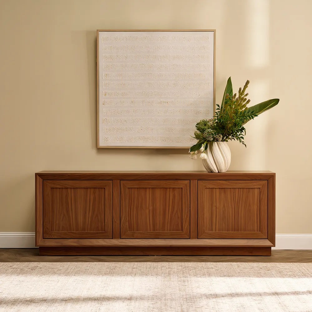 Bayview 3-Door Buffet Cabinet - Walnut