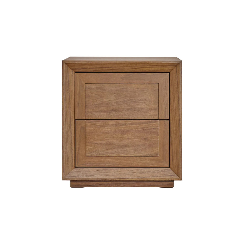 Bayview Tall Bedside Table - Walnut