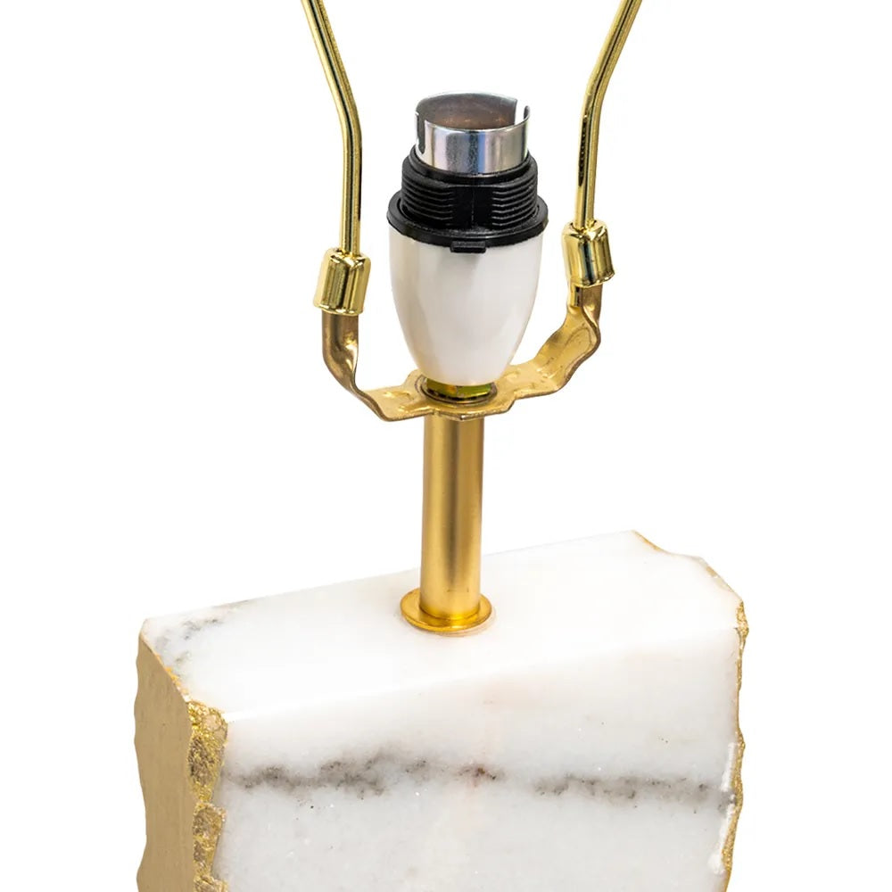 Benicia Marble Table Lamp - Gold | Modern Table Lamp