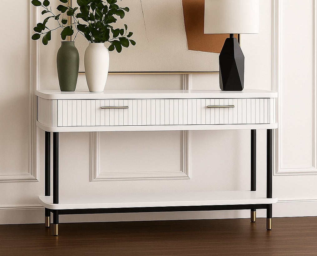 Boston Console Table - White