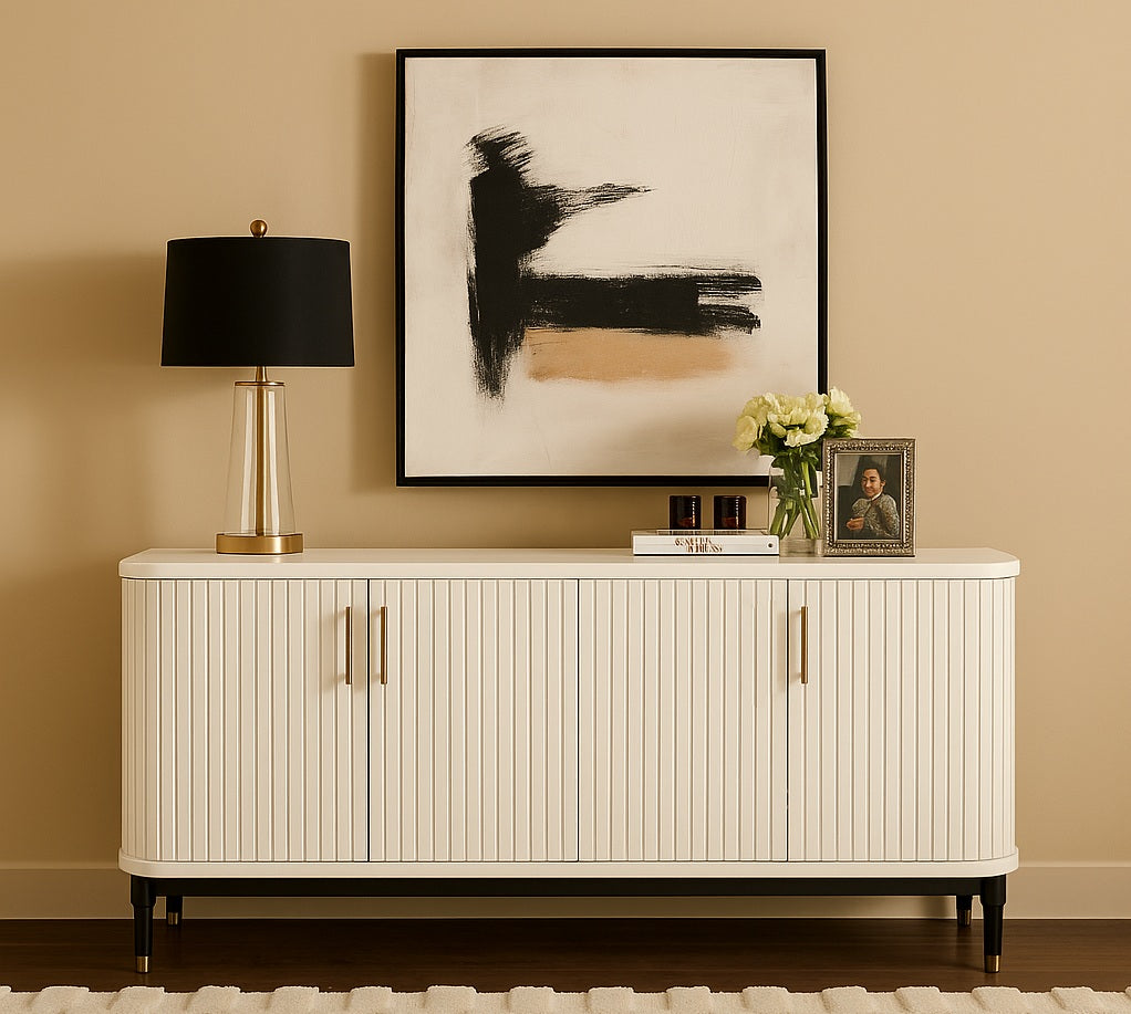 Boston Buffet Cabinet - White