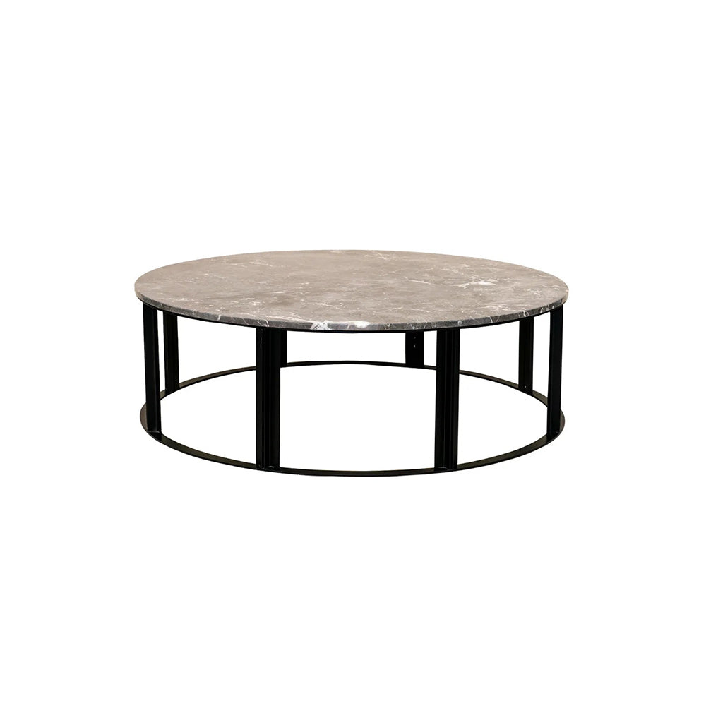 Bowie Grey Marble Coffee Table