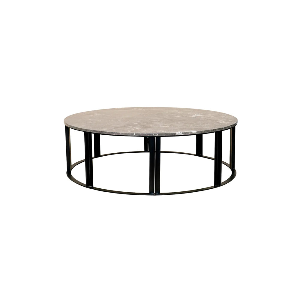Bowie Grey Marble Coffee Table