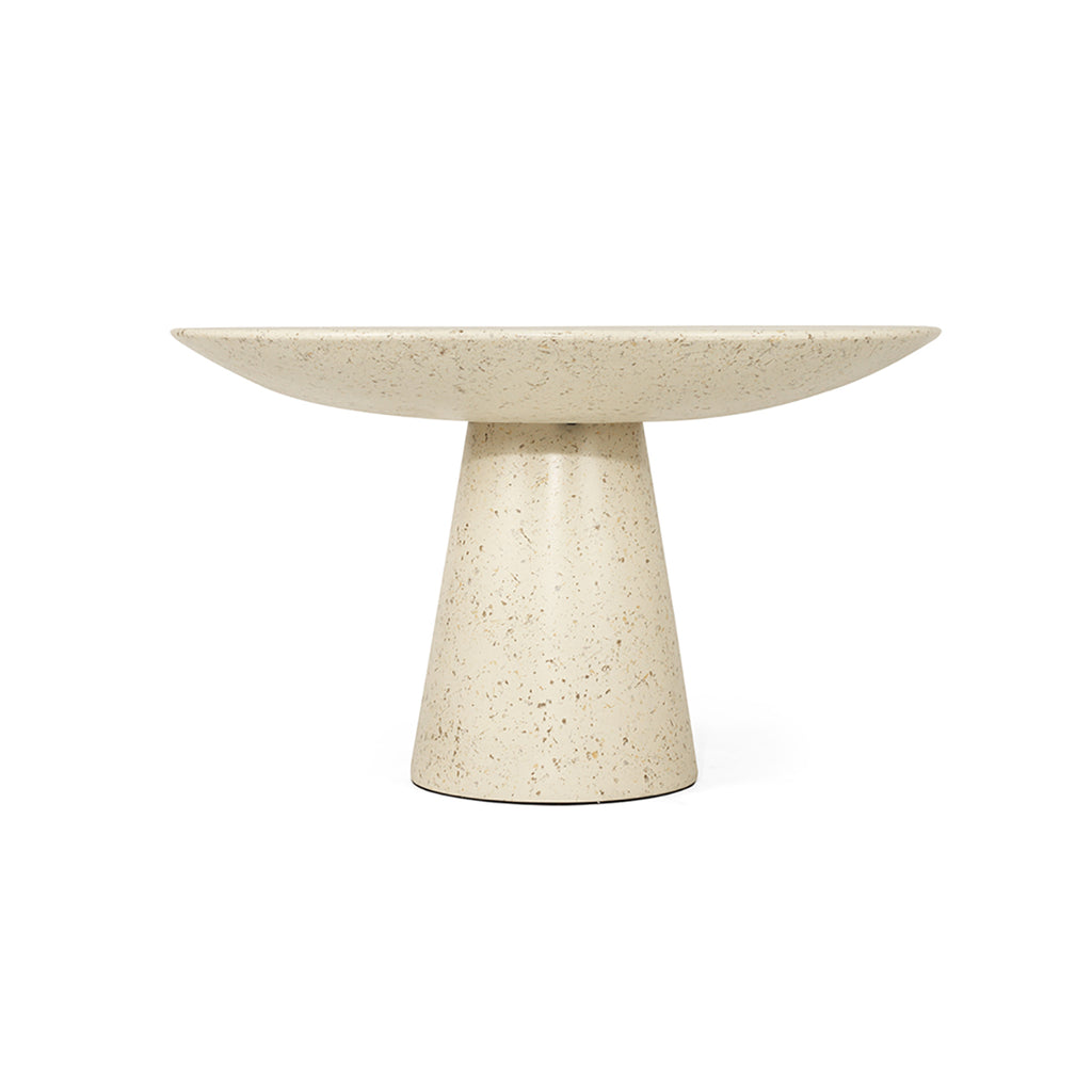 Byron Bay Stone Round Dining Table - 130cm