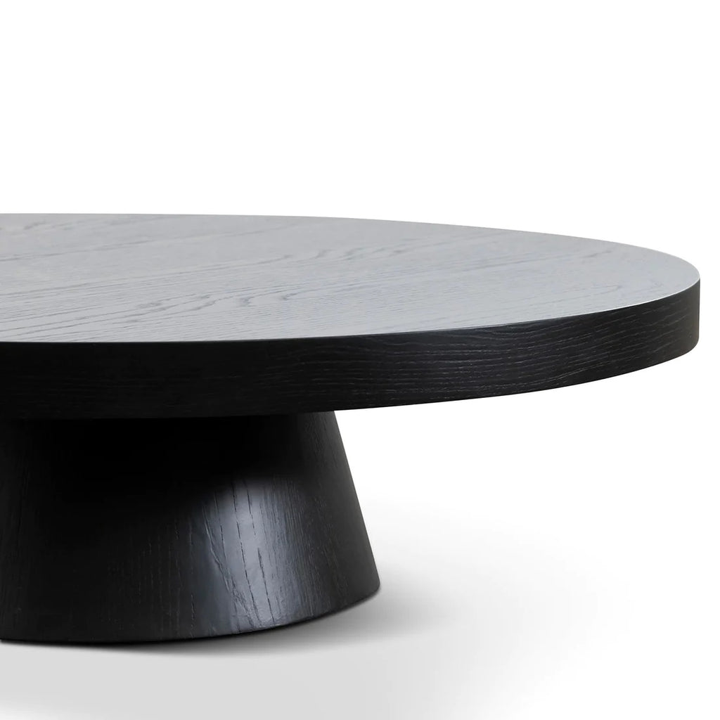 Eclipse Black Round Coffee Table Zoom