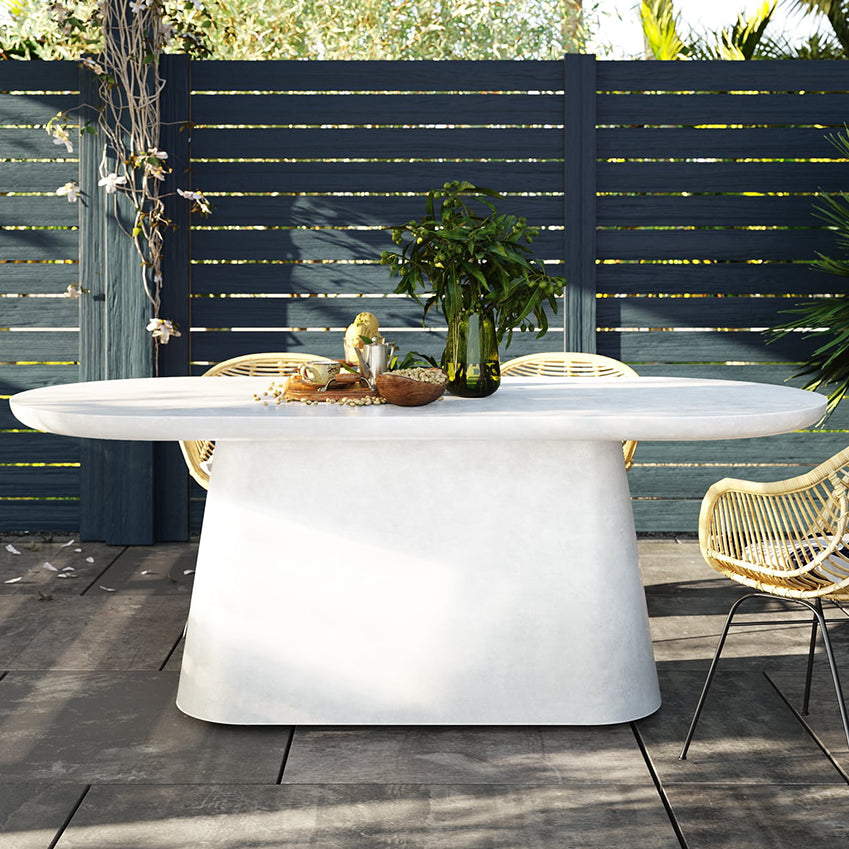 Whitehaven Outdoor Dining Table - White