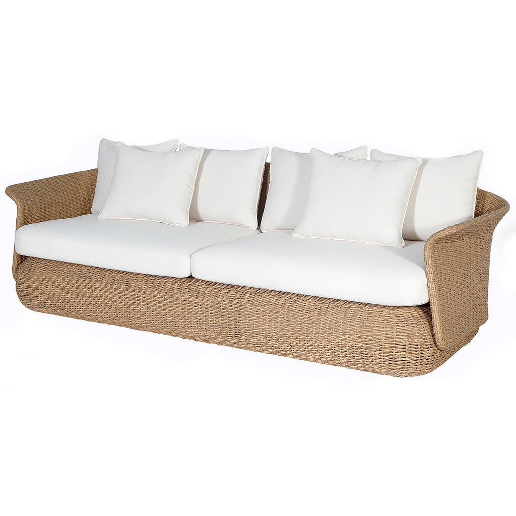 Capri 3-Seater Outdoor Sofa - Natural
