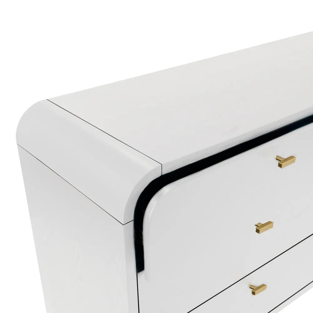 Carmen White Dresser | White Bedroom Furniture