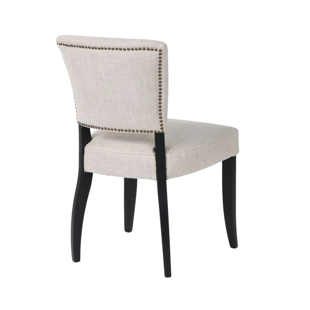 Chelsea Dining Chair Set of 2 - Natural Linen