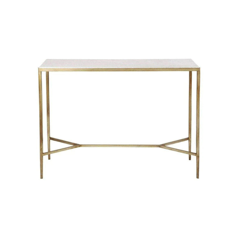 Chloe Gold Console Table | Marble Console Table 