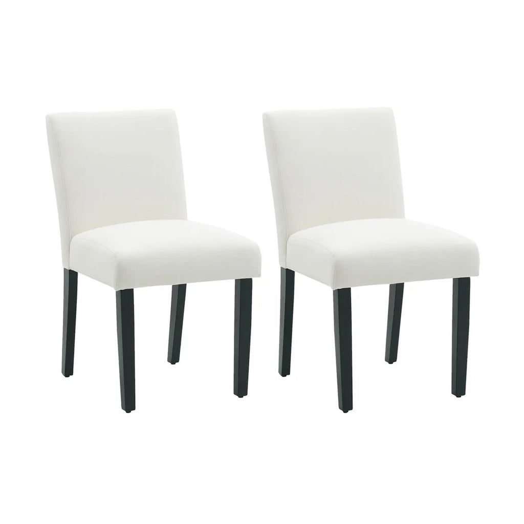 Christie Dining Chair Set of 2 - Off White