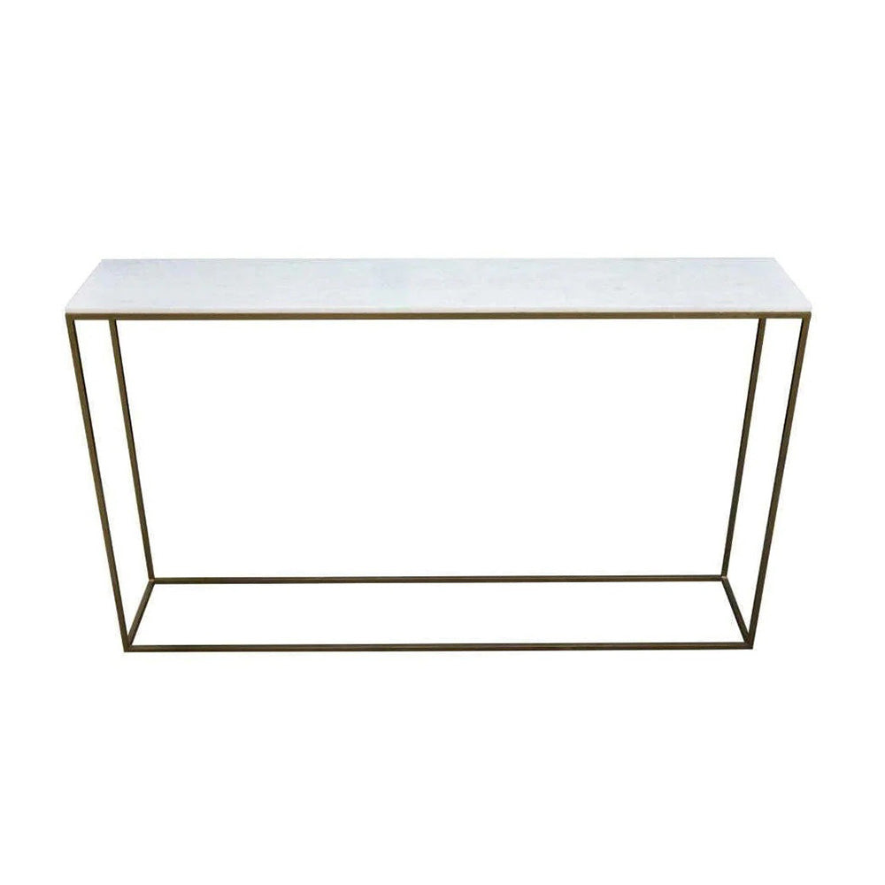 Cloe  Marble Top Console Table | Marble Top Console Table