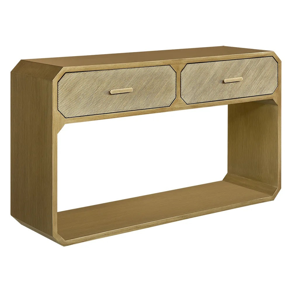 Cooper Console Table - Antique Gold