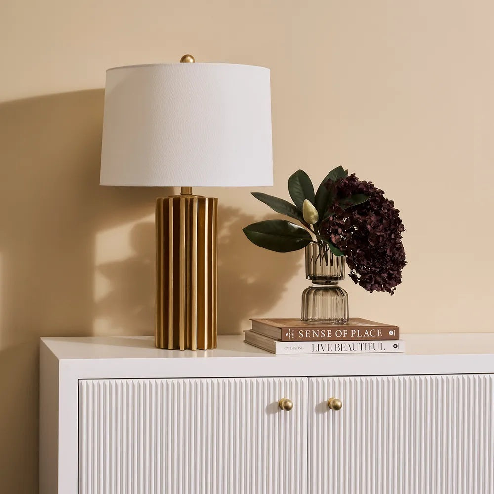Croton Table Lamp - Gold