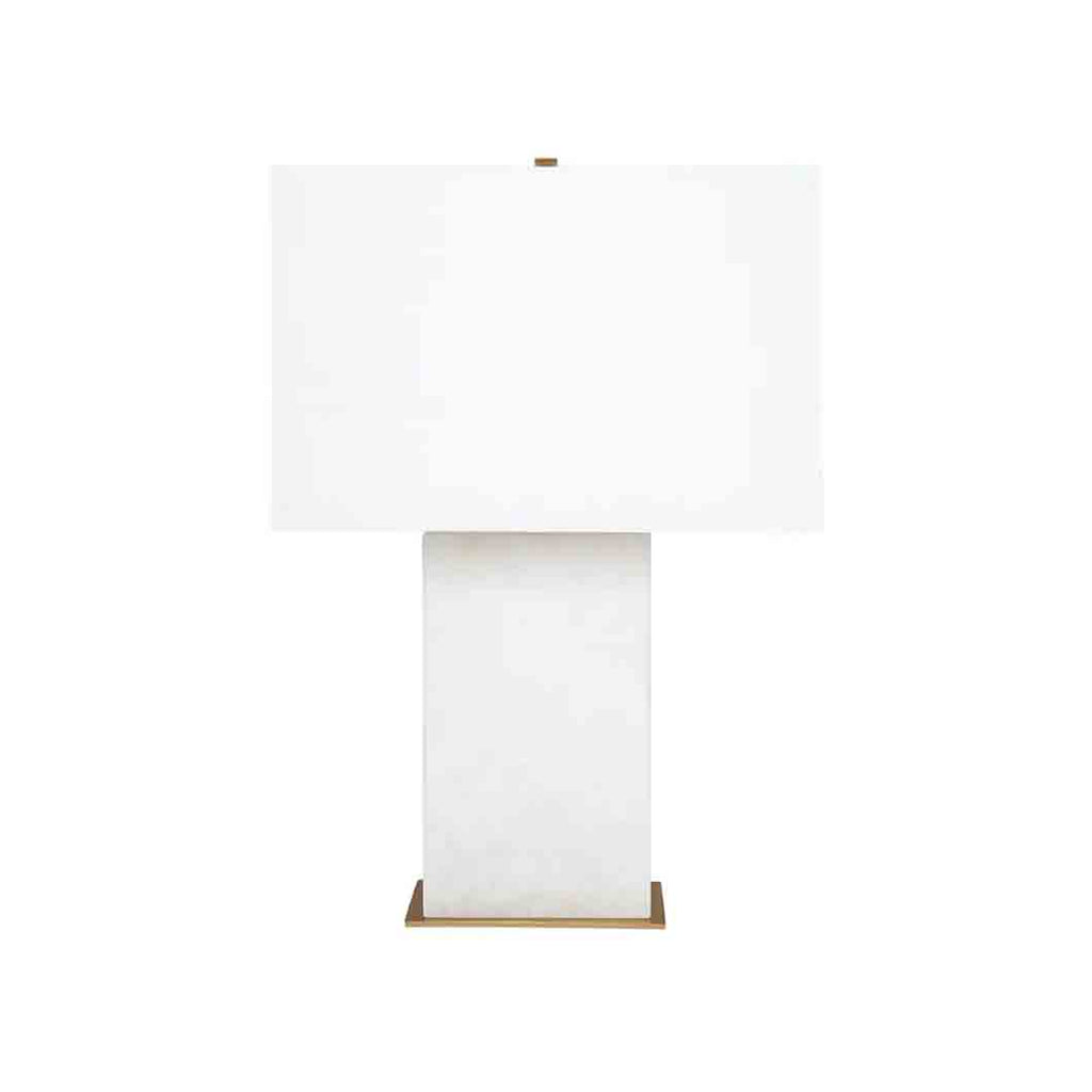 Dominique White Designer Table Lamp