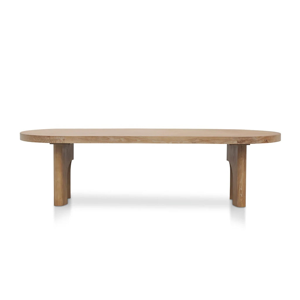 Julia 2.8m Oval Dining Table - Natural