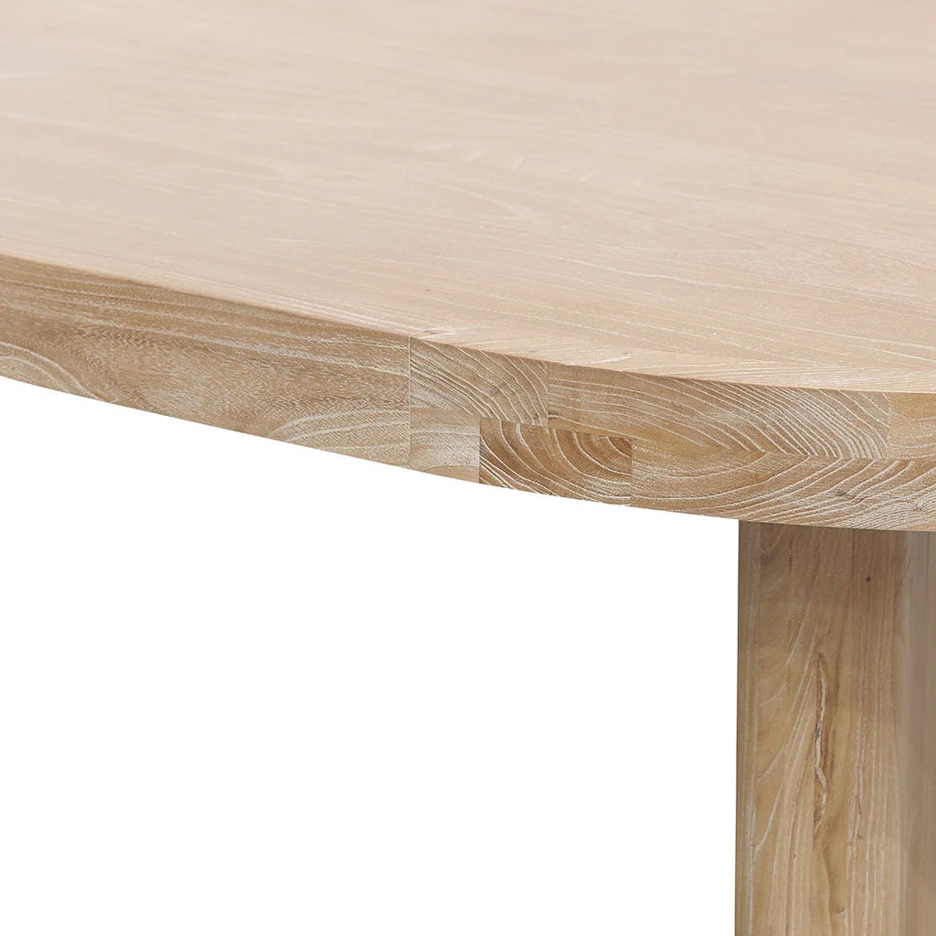 Julia 2.8m Oval Dining Table - Natural