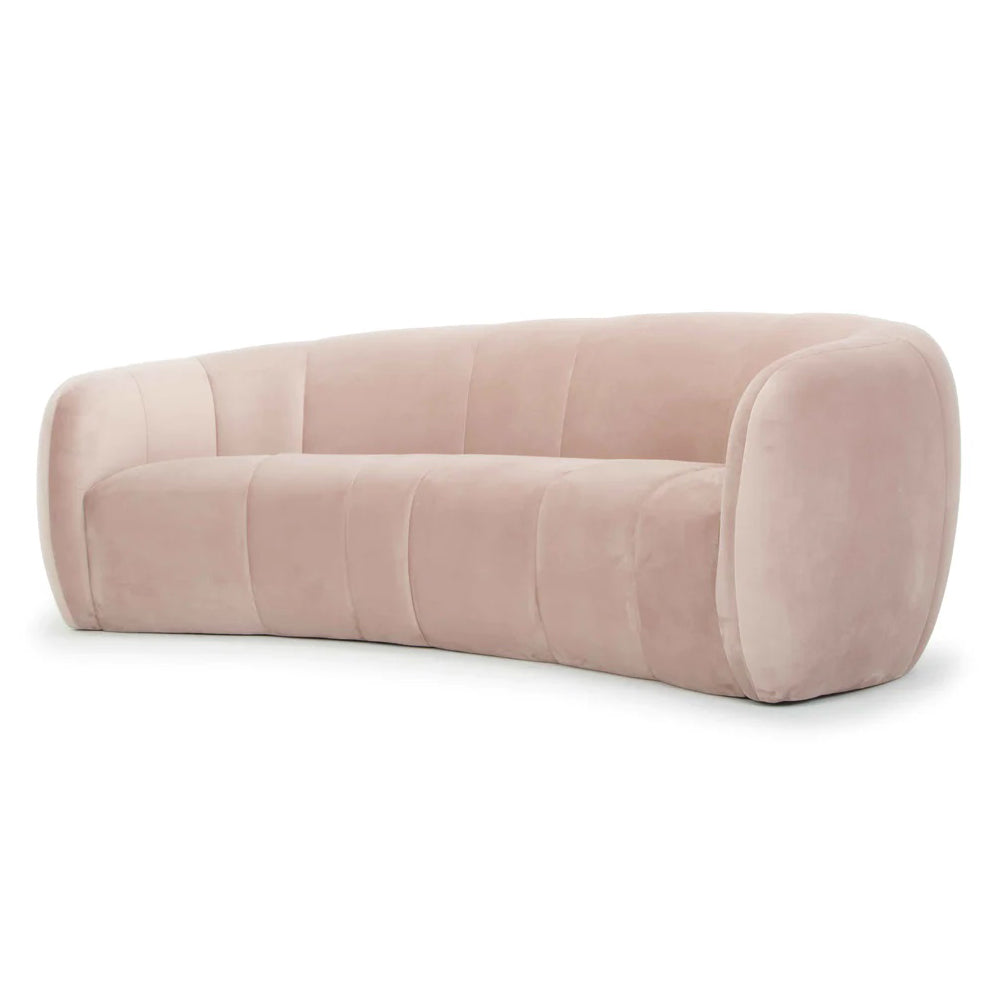 Laila 3 Seater Sofa - Blush