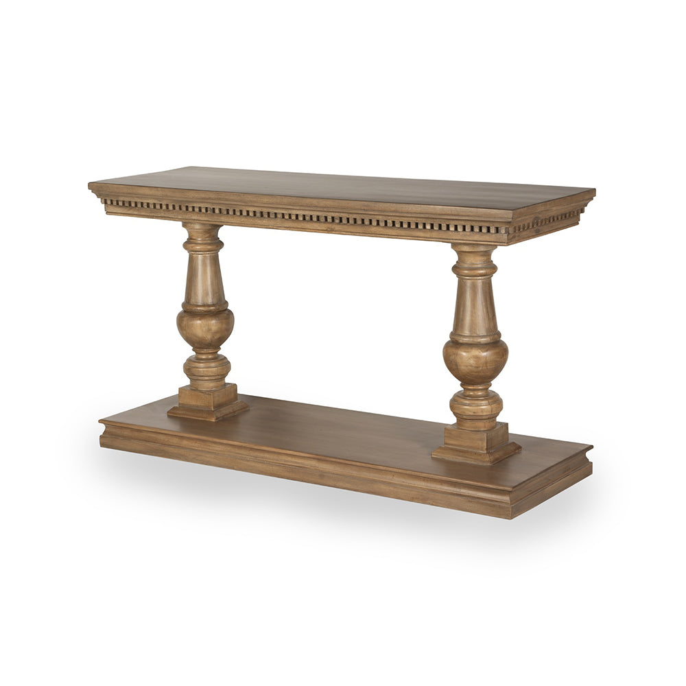 Louis Console Table - Mud Grey