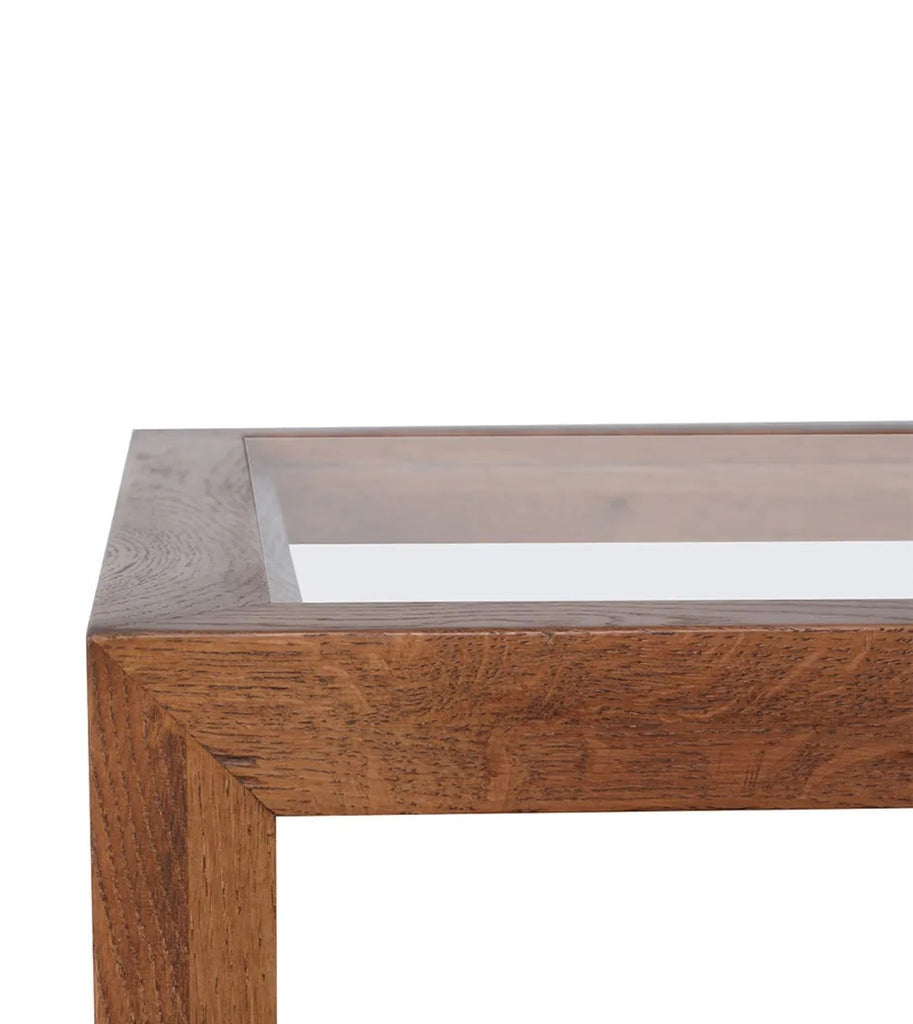Lugano Square Medium Side Table - Walnut