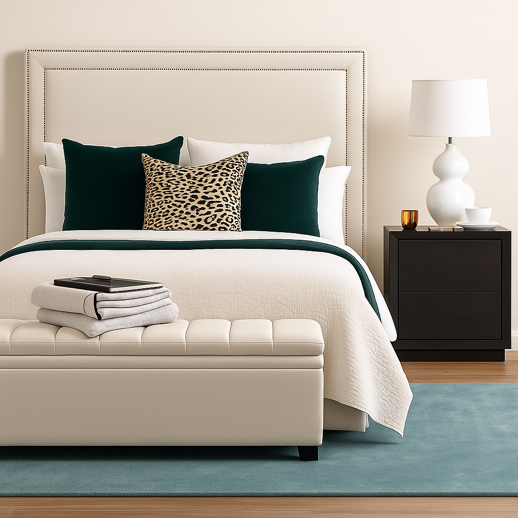 Manhattan Bedhead Range - Ivory