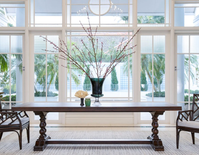 Margaret Rectangular Dining Table - Coffee Bean